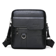 Load image into Gallery viewer, JEEP BULUO Luxury Brand Men Messenger Bags Crossbody Business Casual Handbag Male Spliter Leather Shoulder Bag Large Capacity