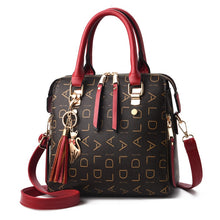 Load image into Gallery viewer, Vintage PU Leather Ladies HandBags Women Messenger Bags TotesTassel Designer Crossbody Shoulder Bag Boston Hand Bags Hot Sale
