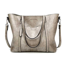 Load image into Gallery viewer, ACELURE Women bag Oil wax Women&#39;s Leather Handbags Luxury Lady Hand Bags With Purse Pocket Women messenger bag Big Tote Sac Bols