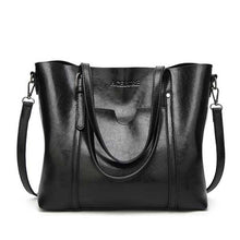 Load image into Gallery viewer, ACELURE Women bag Oil wax Women&#39;s Leather Handbags Luxury Lady Hand Bags With Purse Pocket Women messenger bag Big Tote Sac Bols