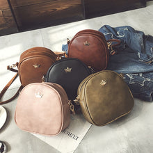 Load image into Gallery viewer, Bags for Women 2019 New Shoulder Bag Fashion Handbag Phone Purse Imperial Crown Pu Leather Women Small Shell Crossbody Bag
