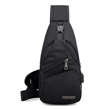 Load image into Gallery viewer, Male Shoulder Bags USB Charging Crossbody Bags Men Anti Theft Chest Bag School Summer Short Trip Messengers Bag 2019 New Arrival