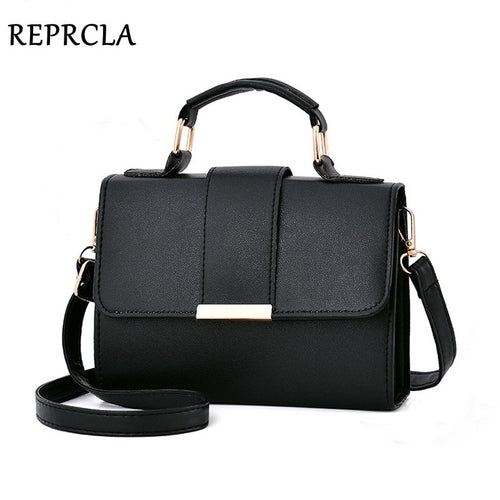 REPRCLA 2019 Summer Fashion Women Bag Leather Handbags PU Shoulder Bag Small Flap Crossbody Bags for Women Messenger Bags